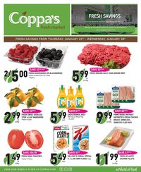 Coppa's Fresh Market flyer