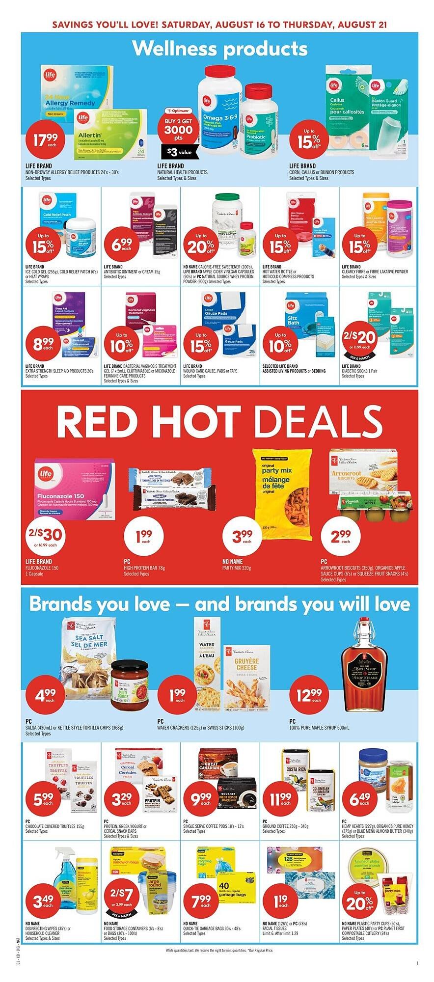 Shoppers Drug Mart flyer