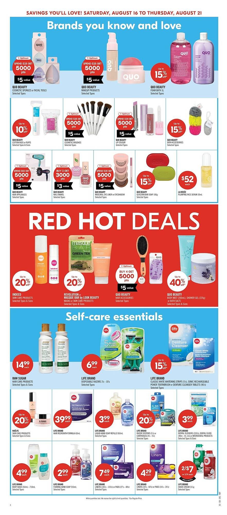 Shoppers Drug Mart flyer