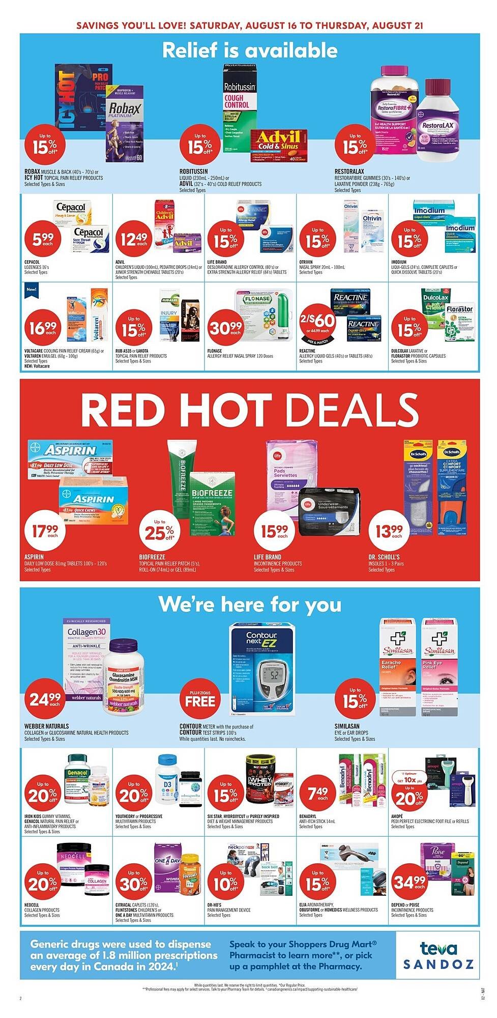 Shoppers Drug Mart flyer