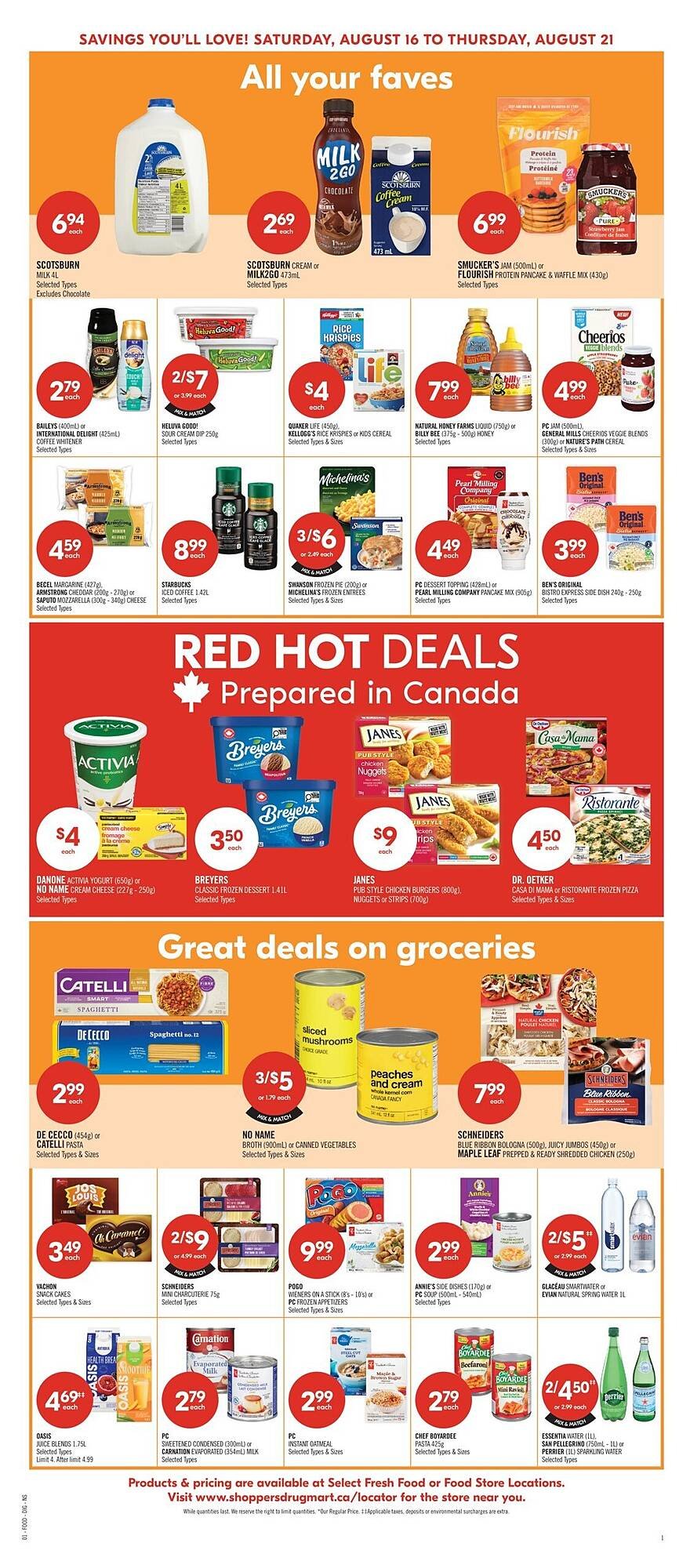 Shoppers Drug Mart flyer