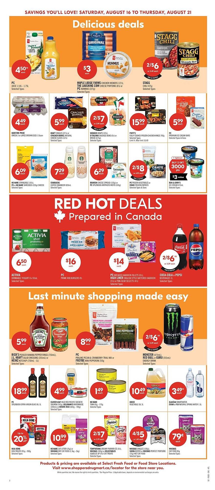 Shoppers Drug Mart flyer