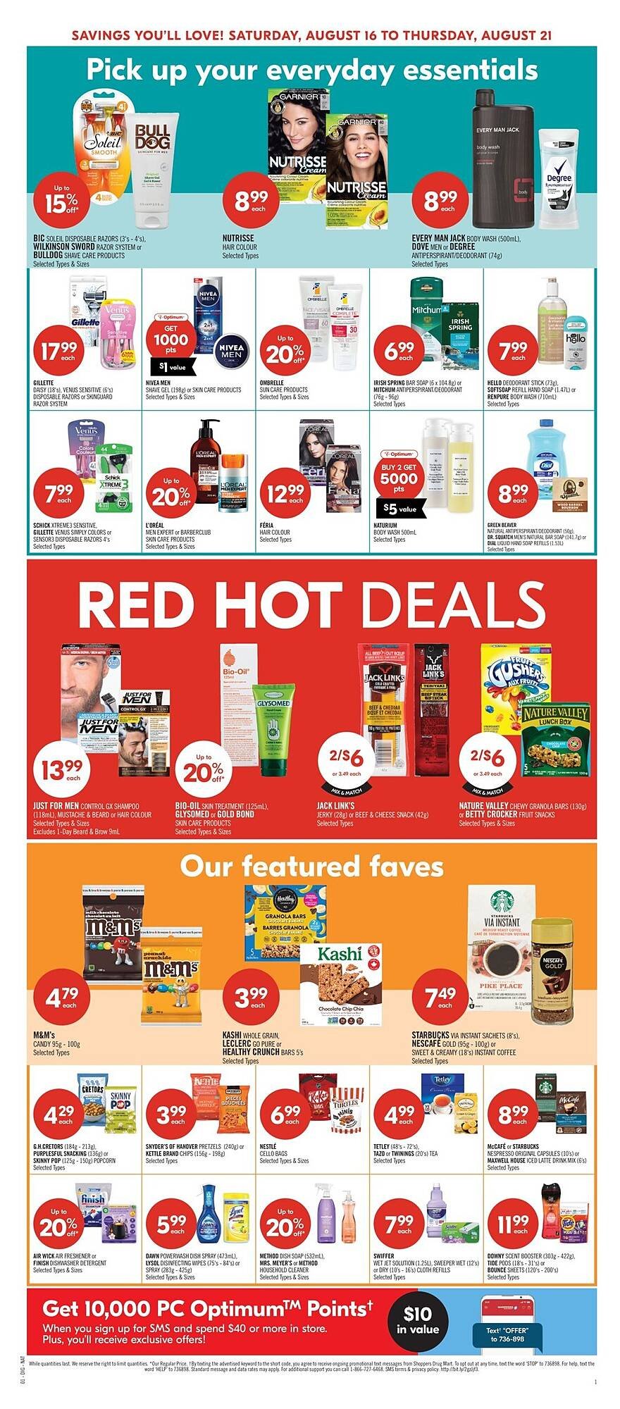 Shoppers Drug Mart flyer