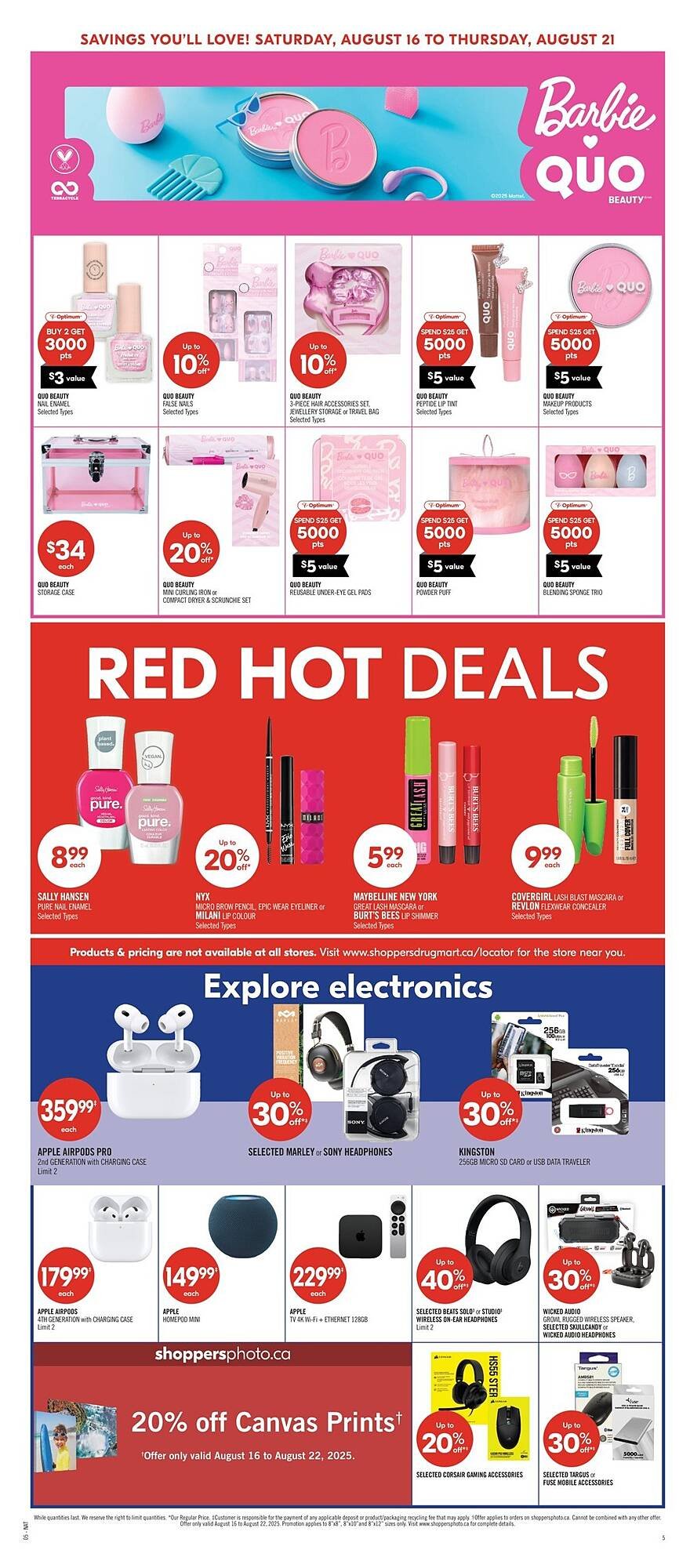 Shoppers Drug Mart flyer