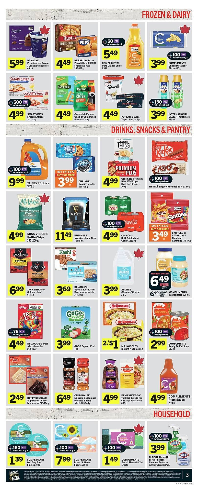 IGA flyer