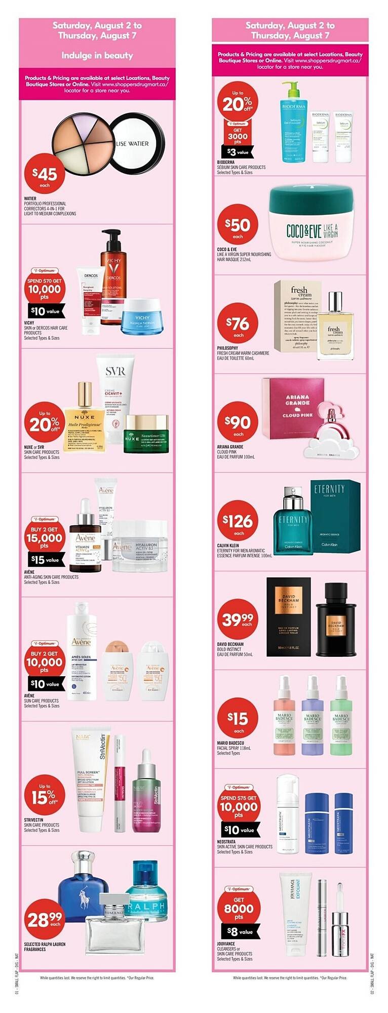 Shoppers Drug Mart flyer