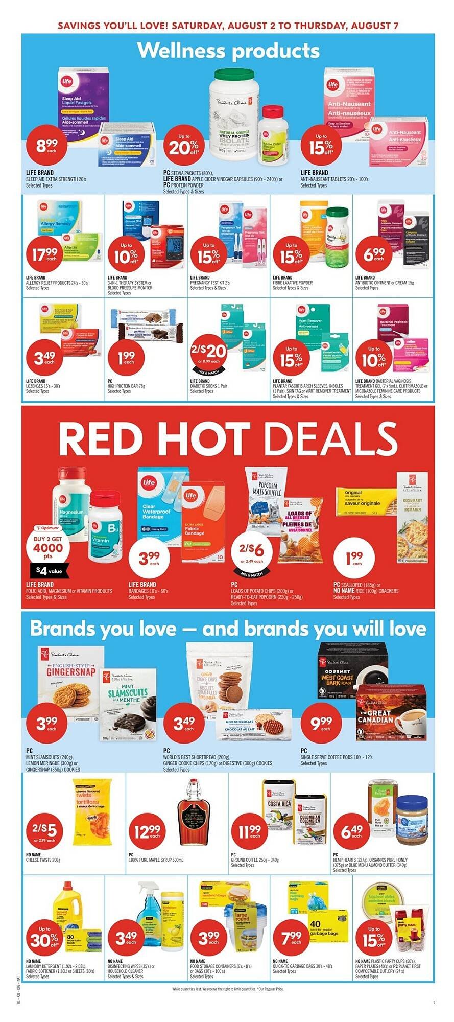 Shoppers Drug Mart flyer