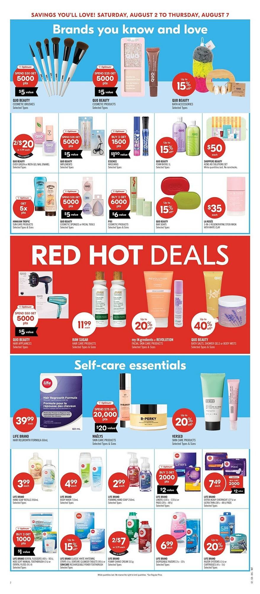 Shoppers Drug Mart flyer