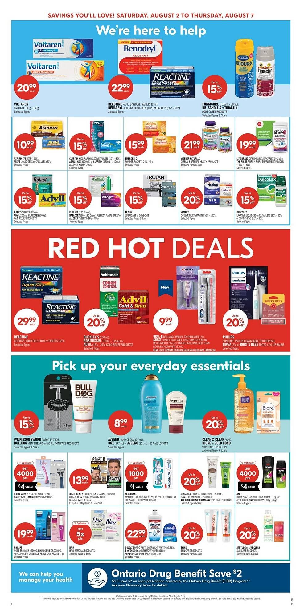 Shoppers Drug Mart flyer