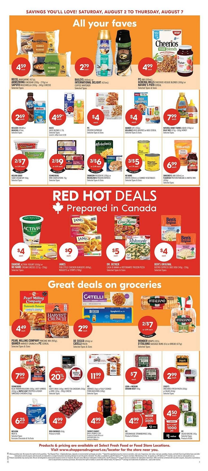 Shoppers Drug Mart flyer