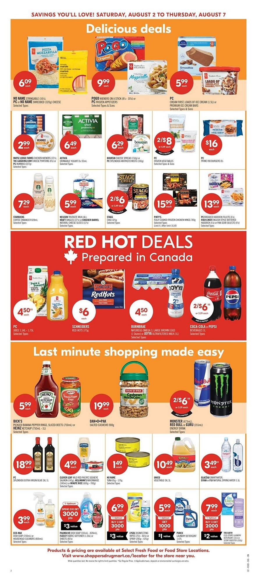 Shoppers Drug Mart flyer
