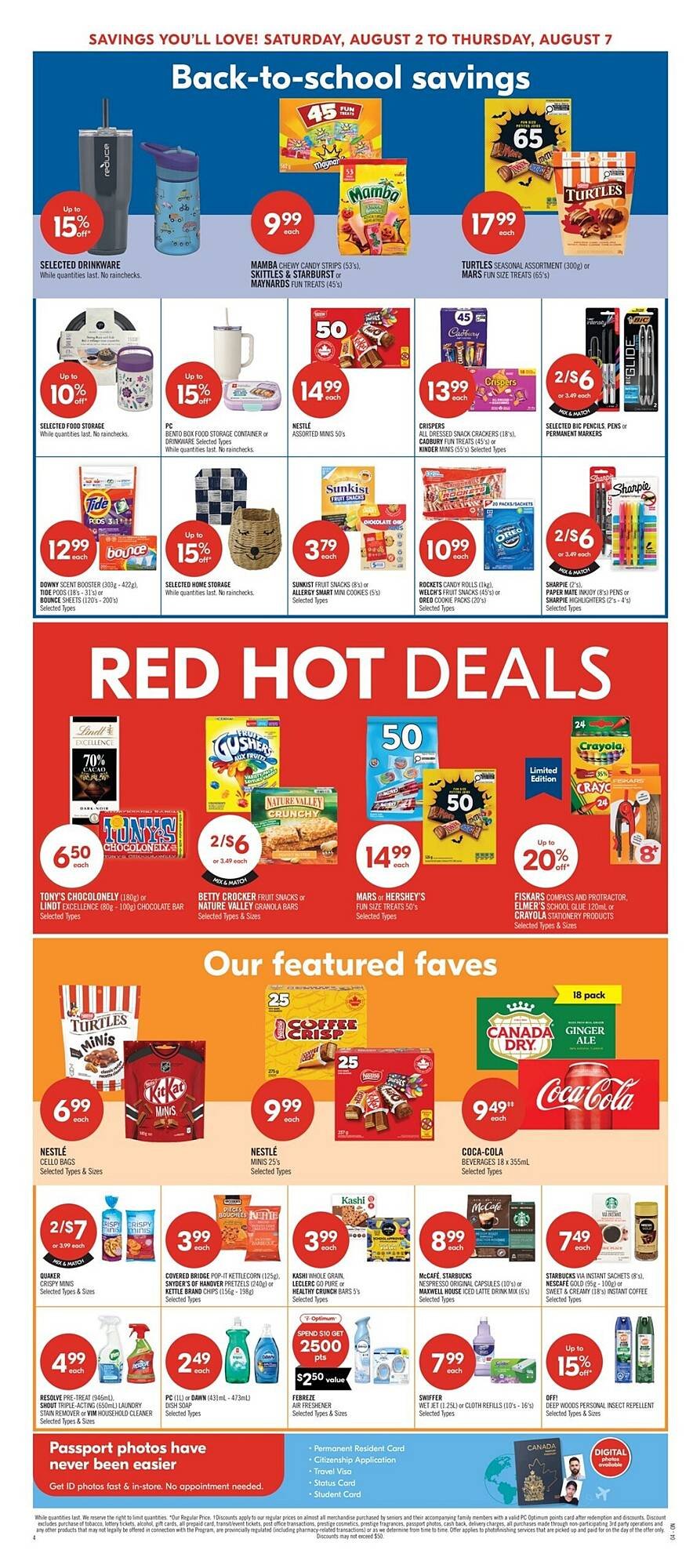 Shoppers Drug Mart flyer