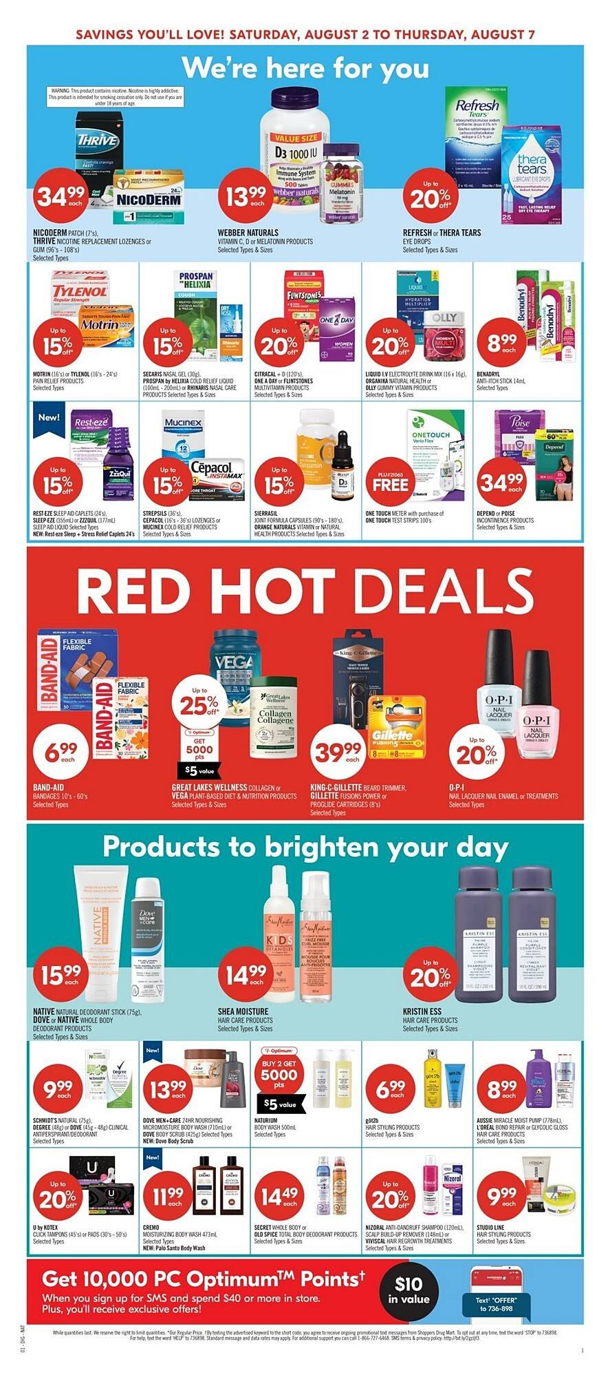 Shoppers Drug Mart flyer
