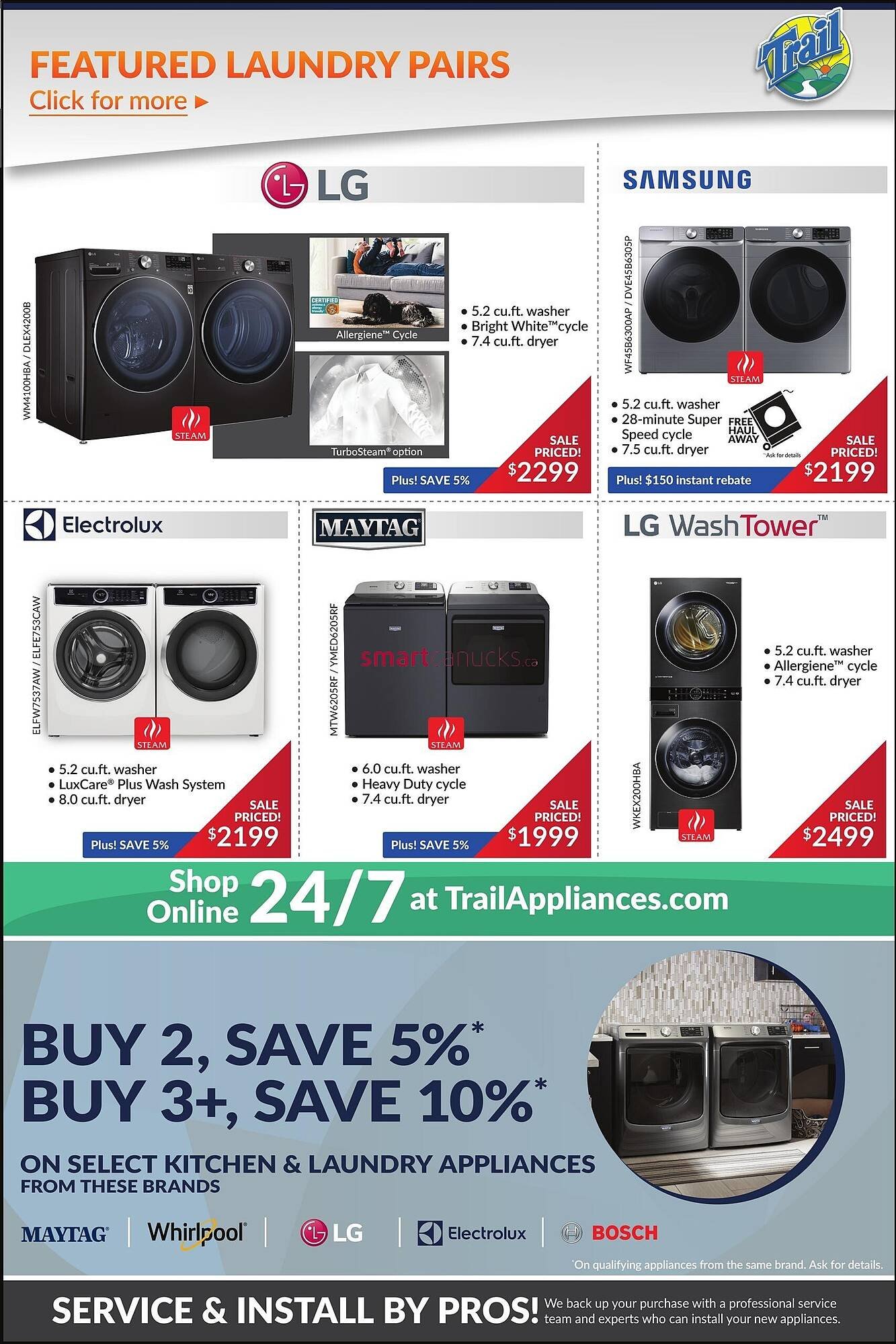 Trail Appliances flyer
