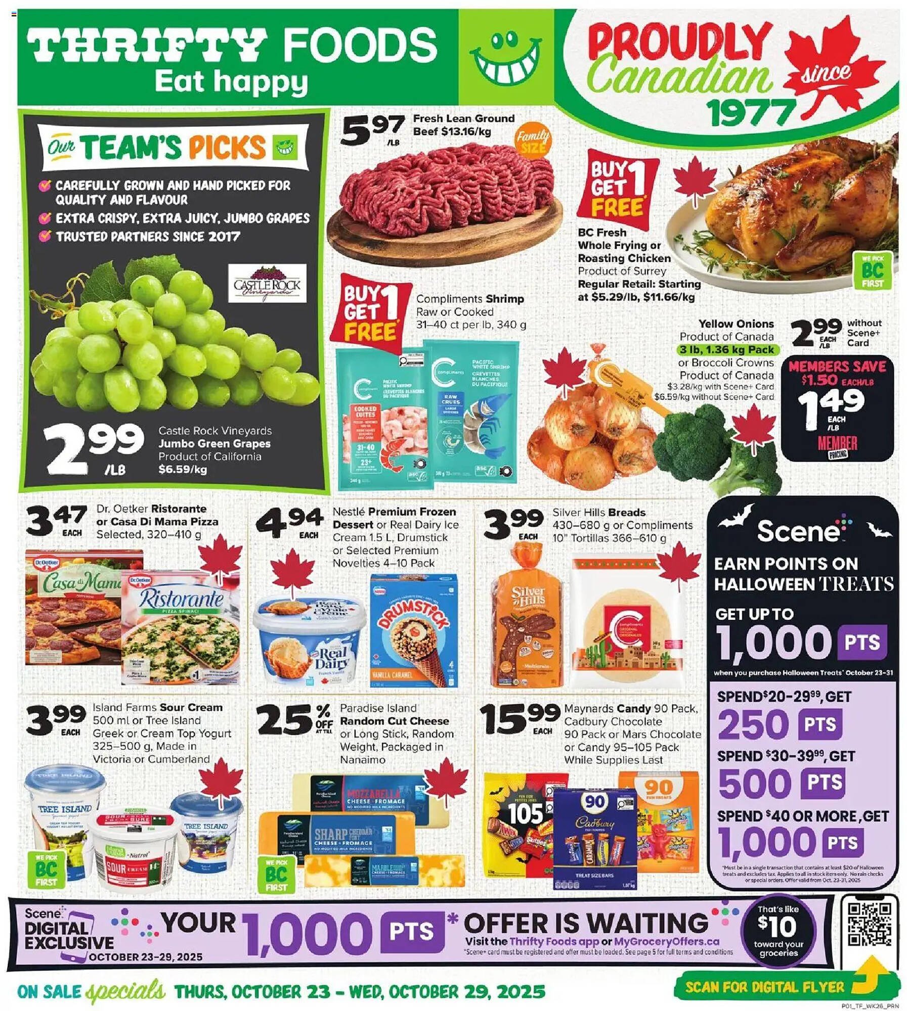 Thrifty Foods flyer