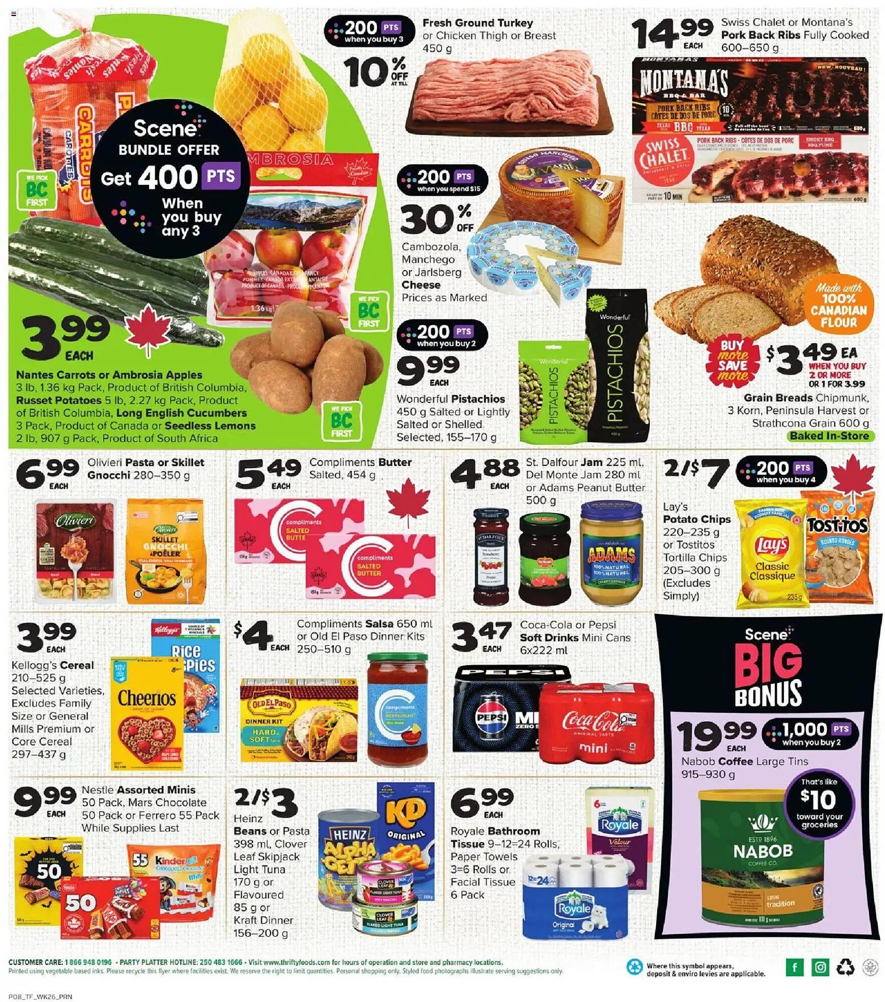 Thrifty Foods flyer