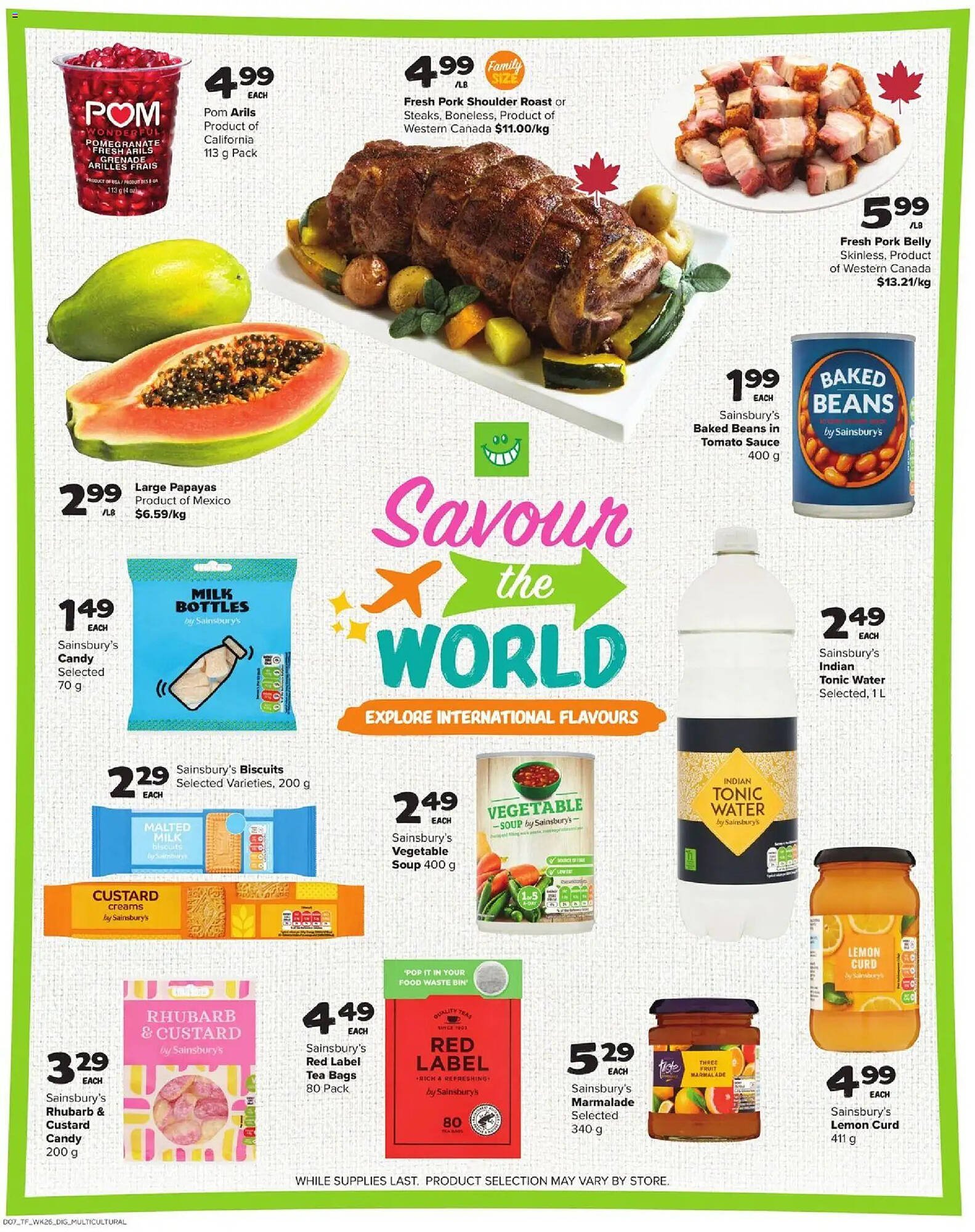 Thrifty Foods flyer