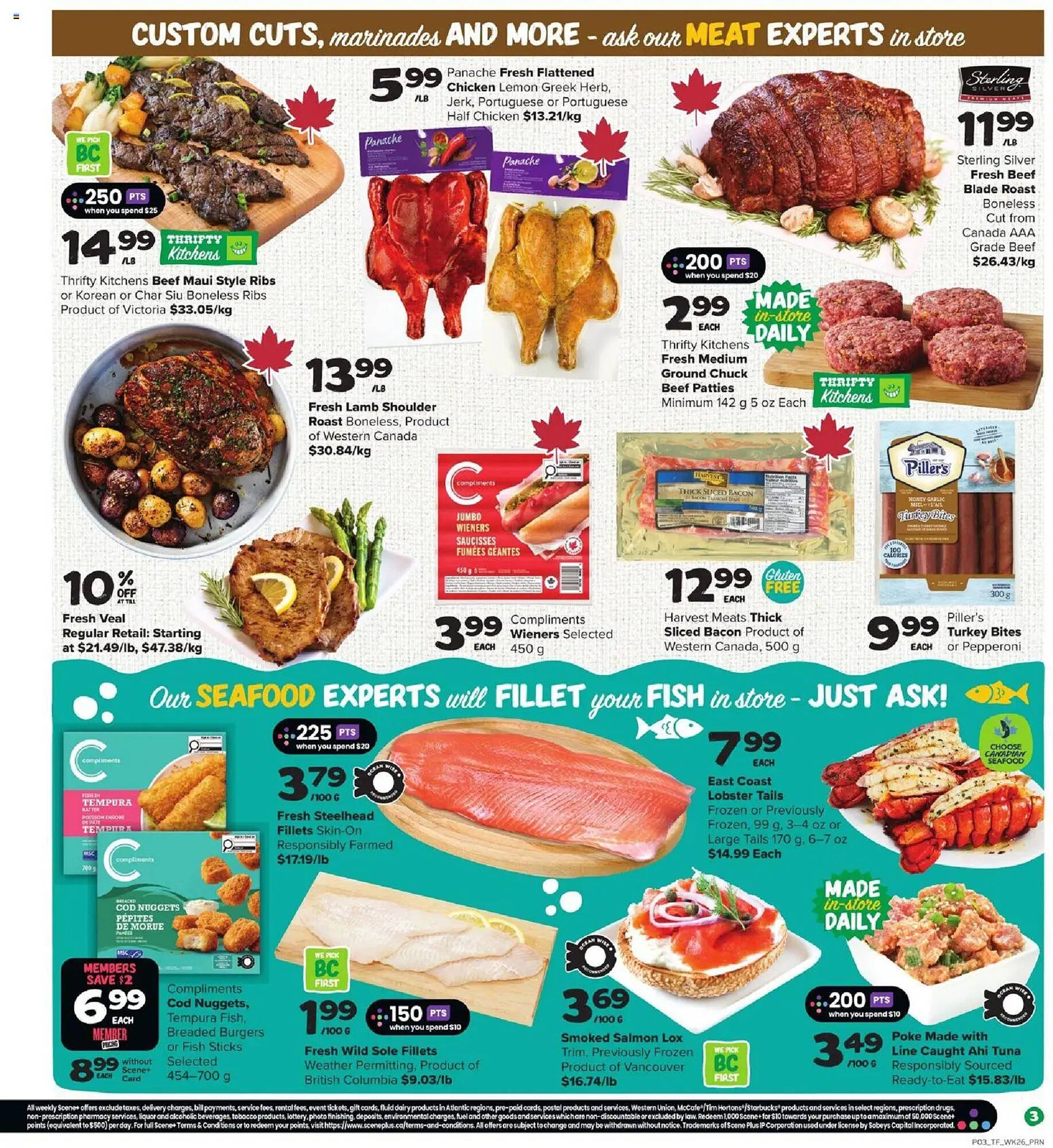 Thrifty Foods flyer