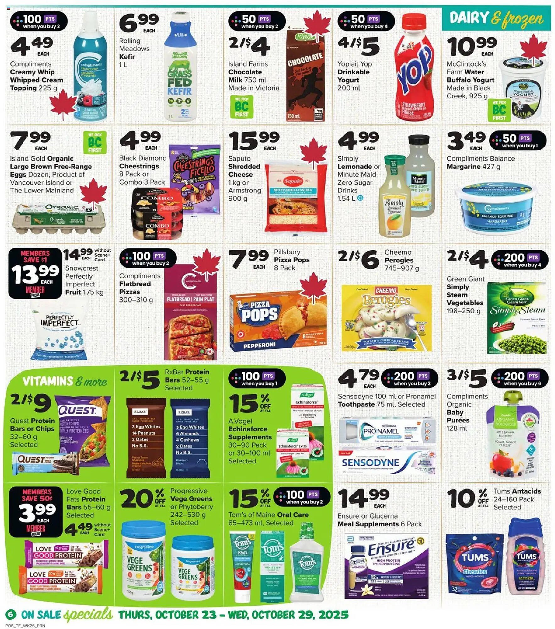 Thrifty Foods flyer