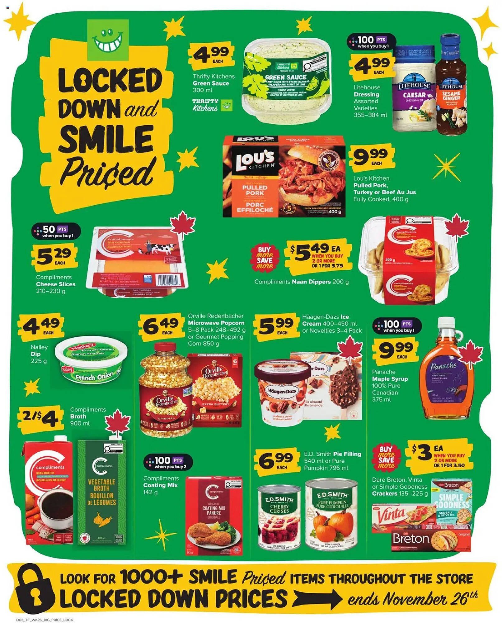 Thrifty Foods flyer