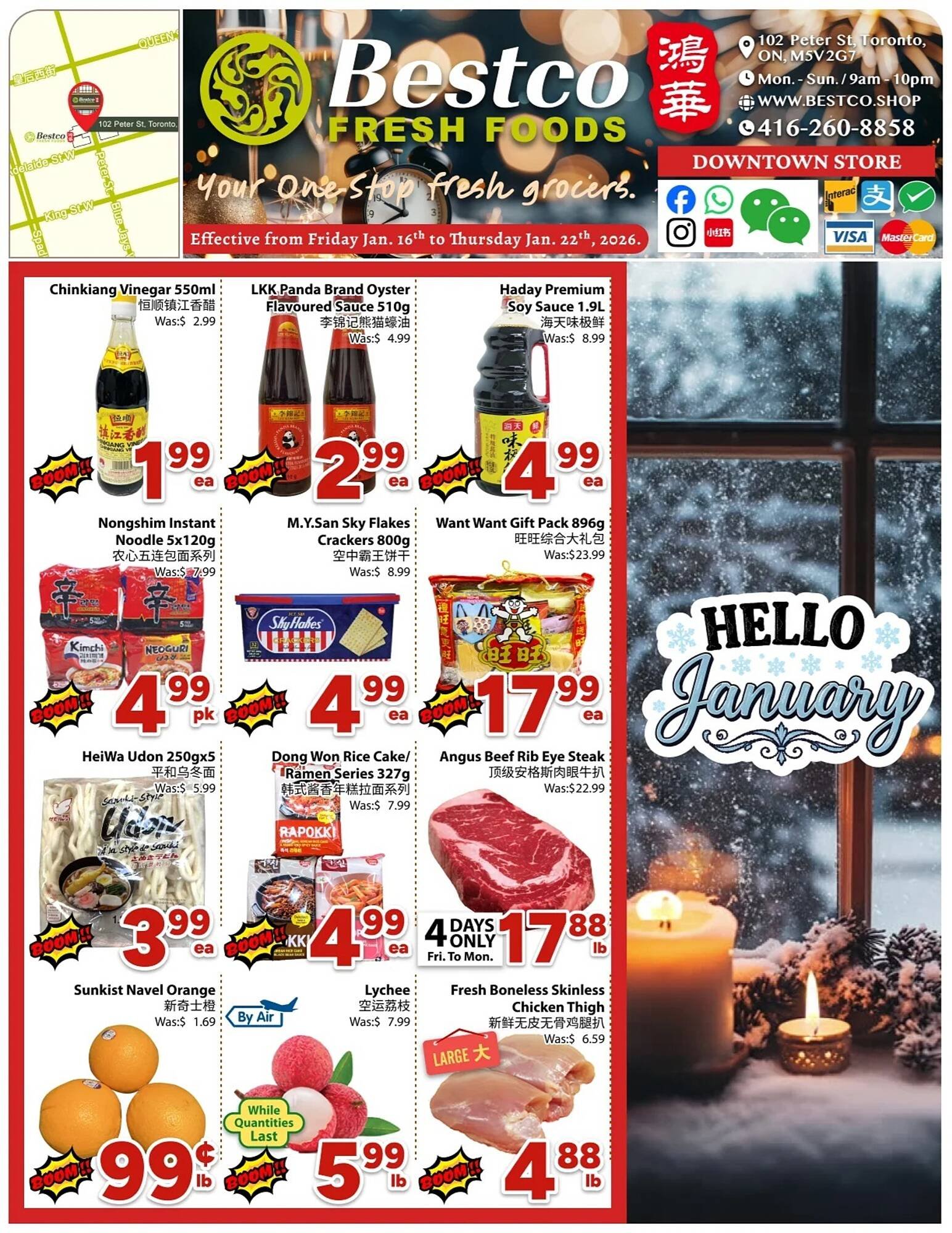 Bestco Food Mart flyer (2026-01-16 - 2026-01-22) | 1