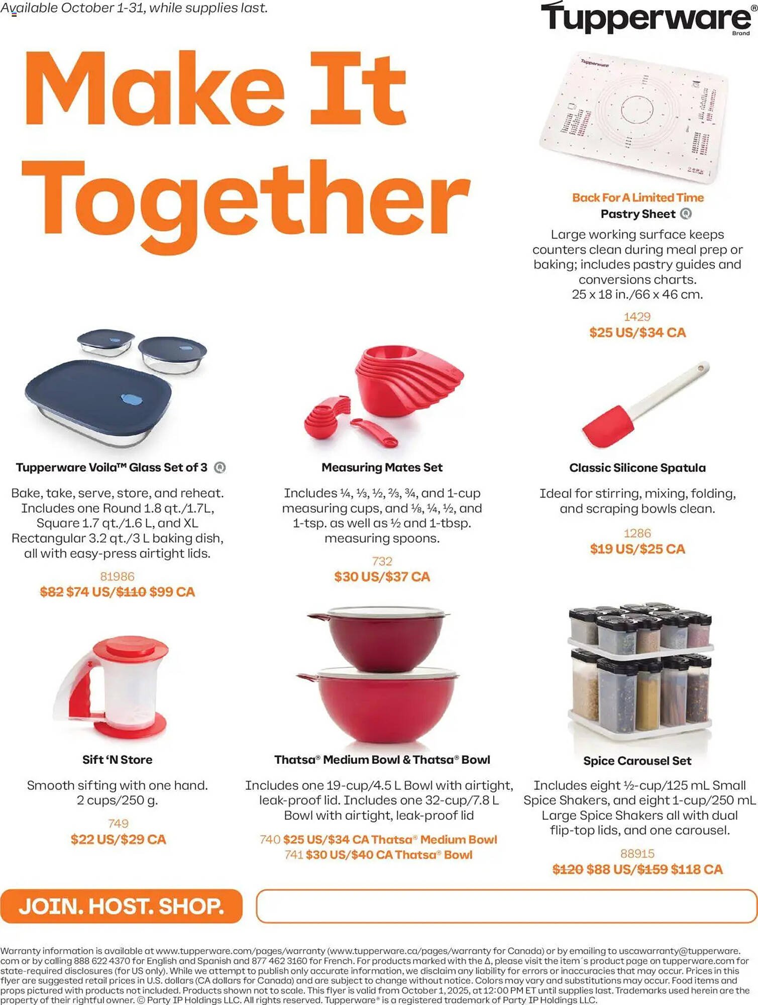 Tupperware flyer (2025-10-01 - 2025-11-01) | 1