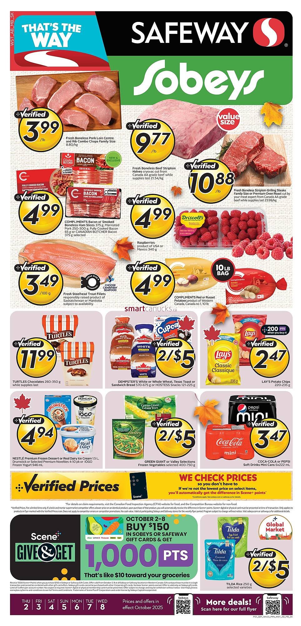 Safeway flyer (2025-10-03 - 2025-10-09) | 1