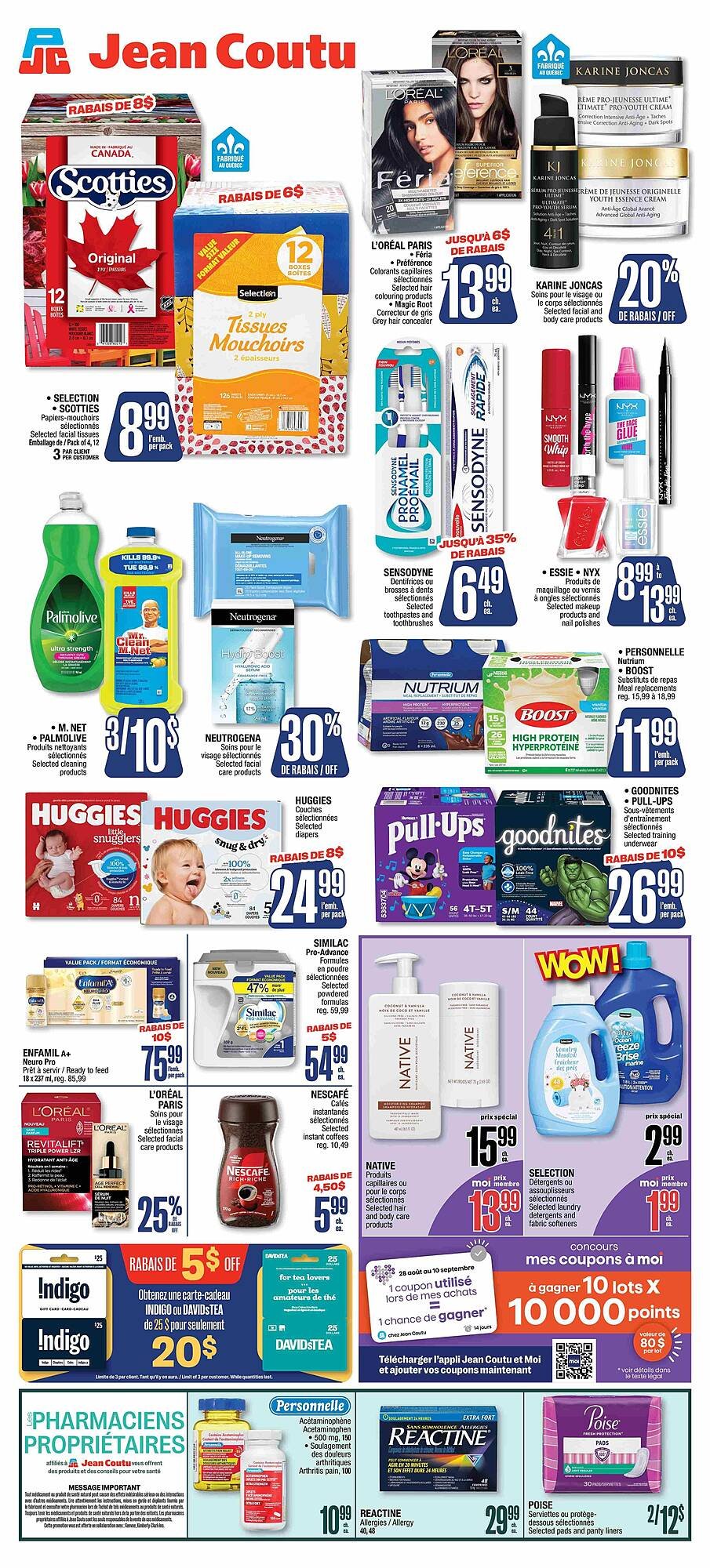 Jean Coutu flyer