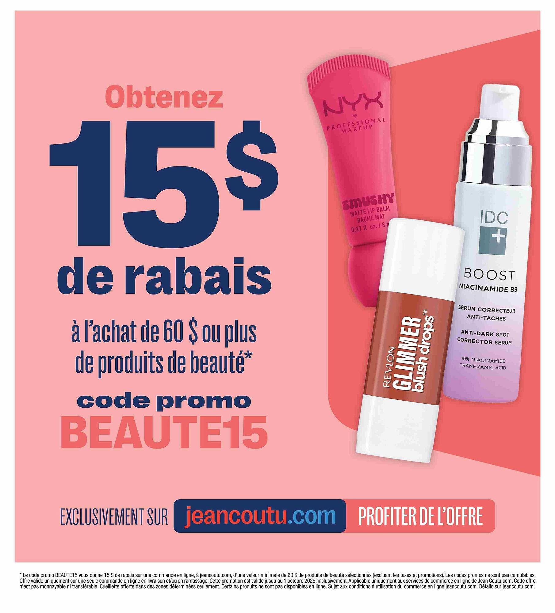 Jean Coutu flyer