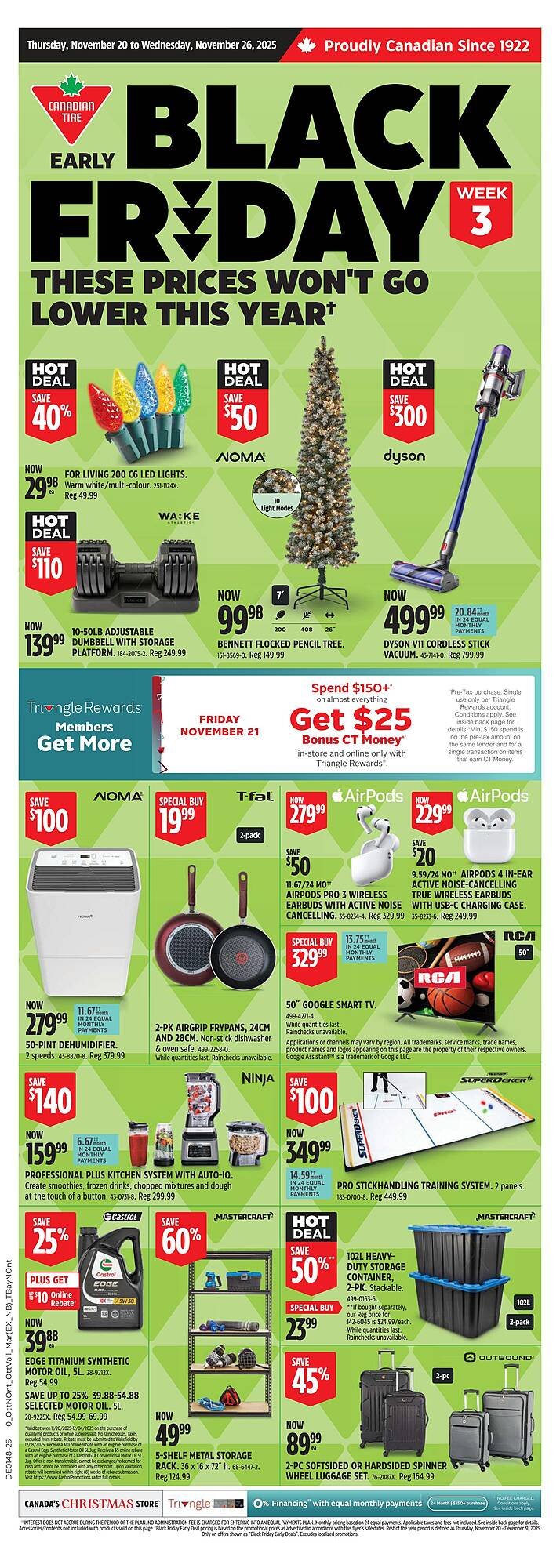 Canadian Tire flyer (2025-11-20 - 2025-11-26) | 1