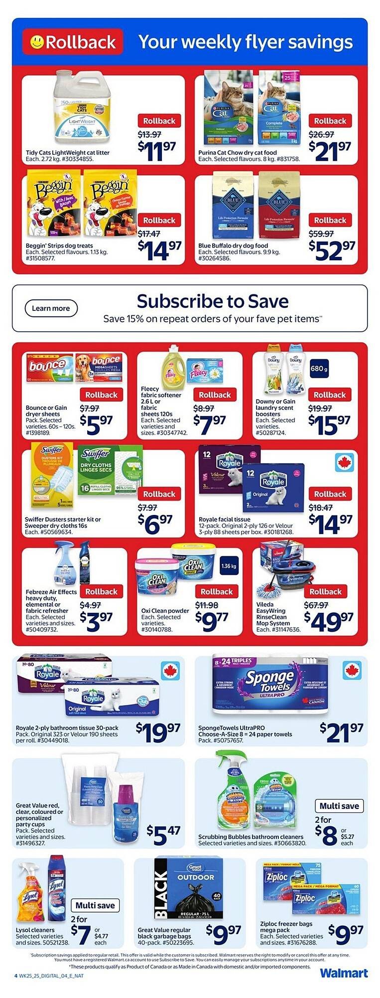 Walmart flyer