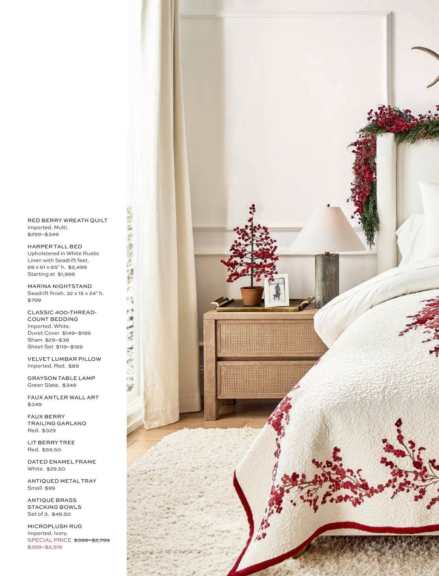 Pottery Barn flyer