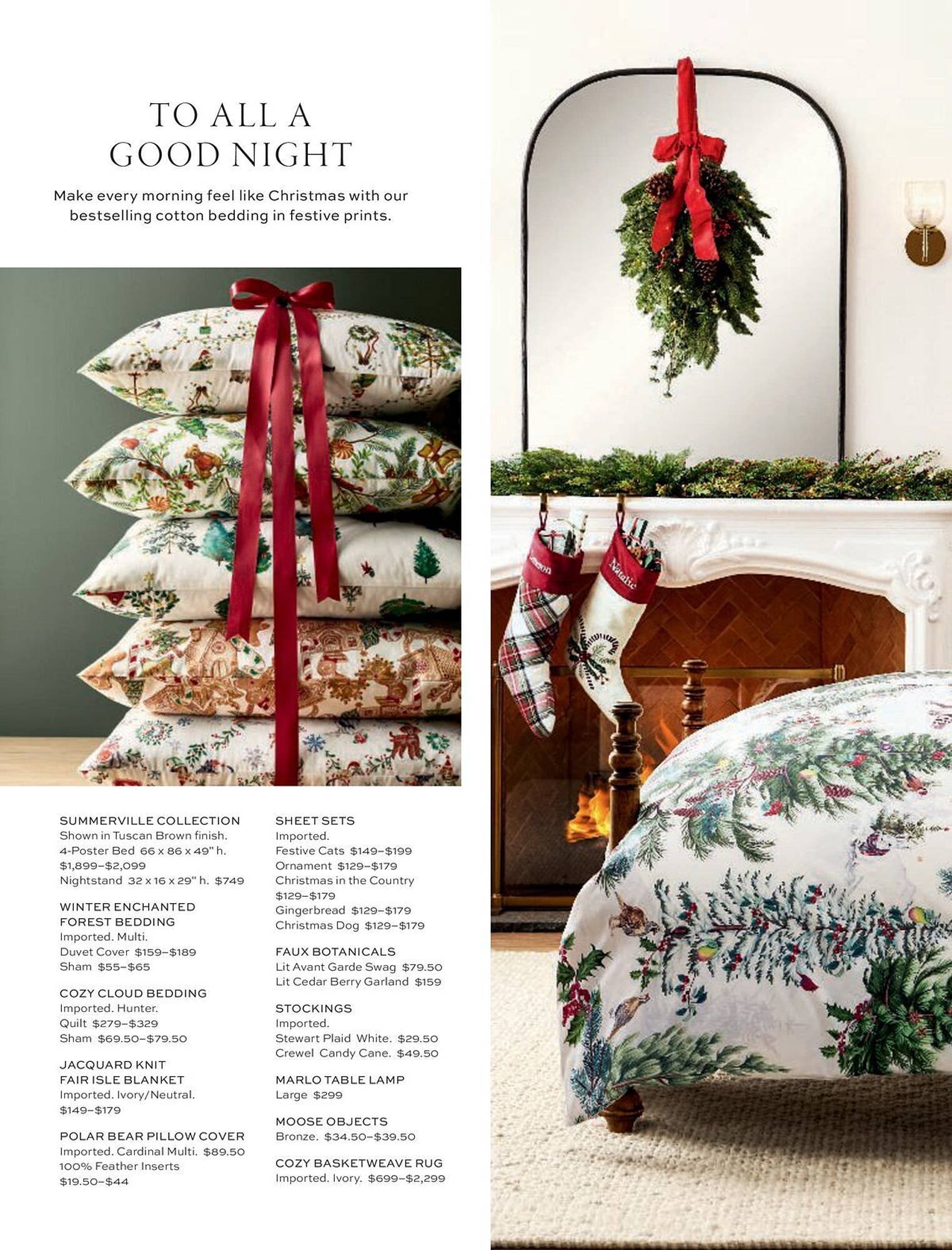 Pottery Barn flyer