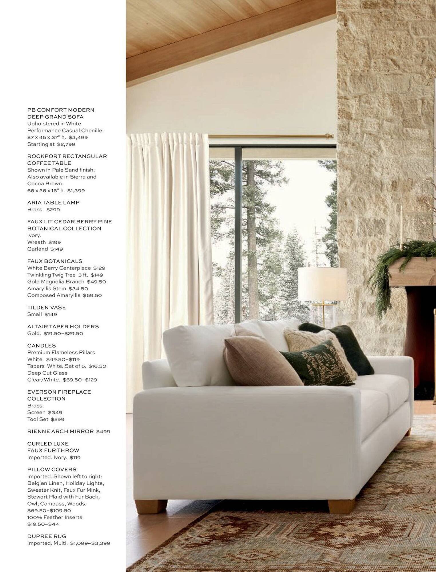 Pottery Barn flyer