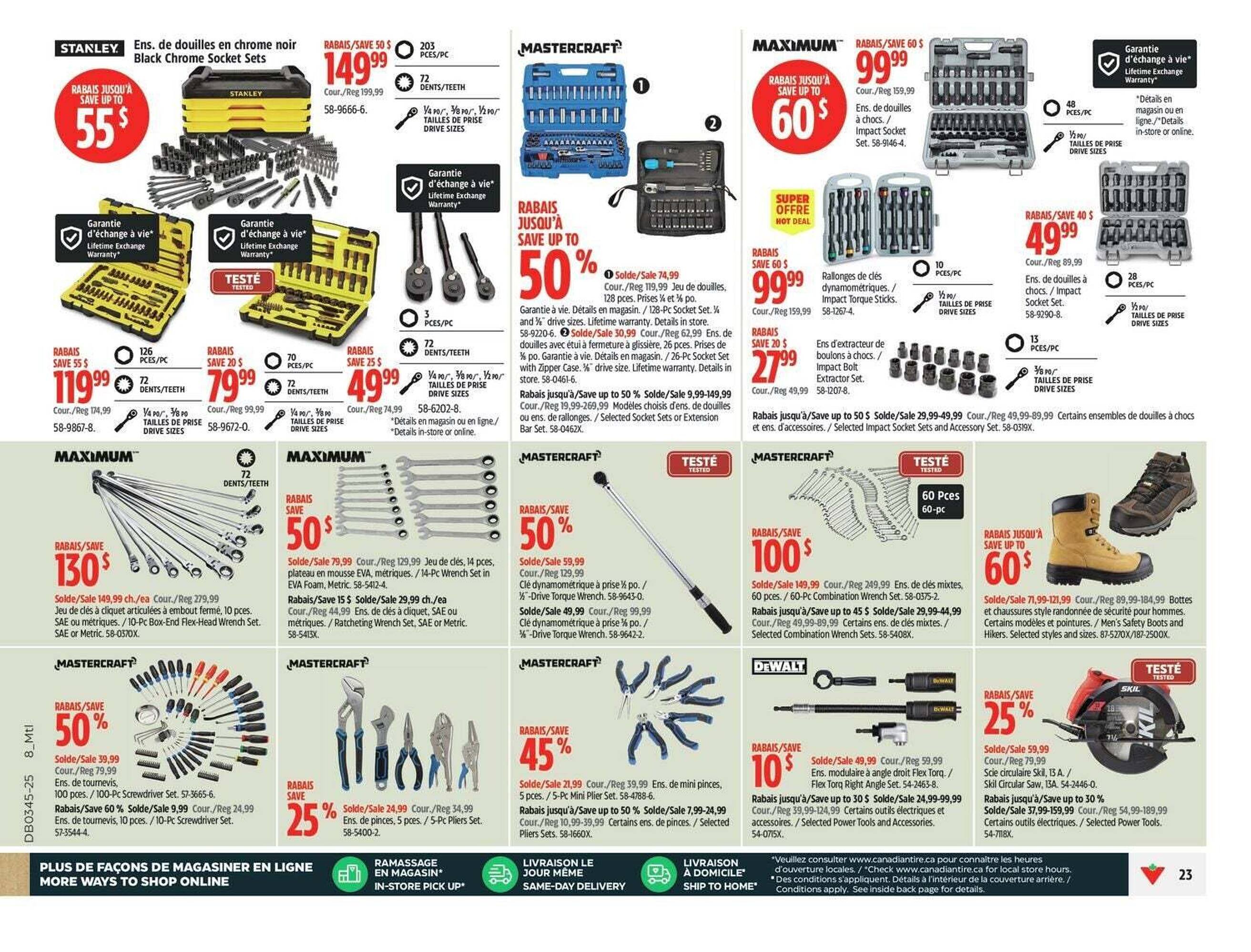 Canadian Tire flyer