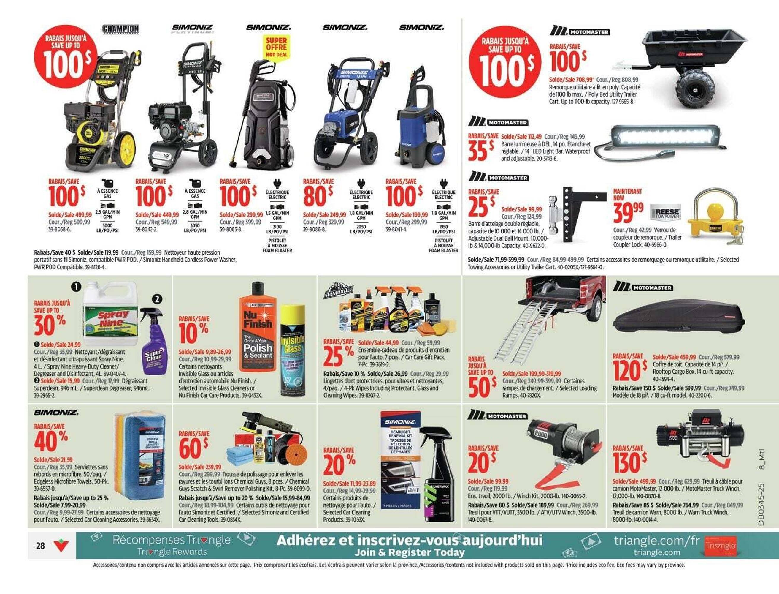 Canadian Tire flyer