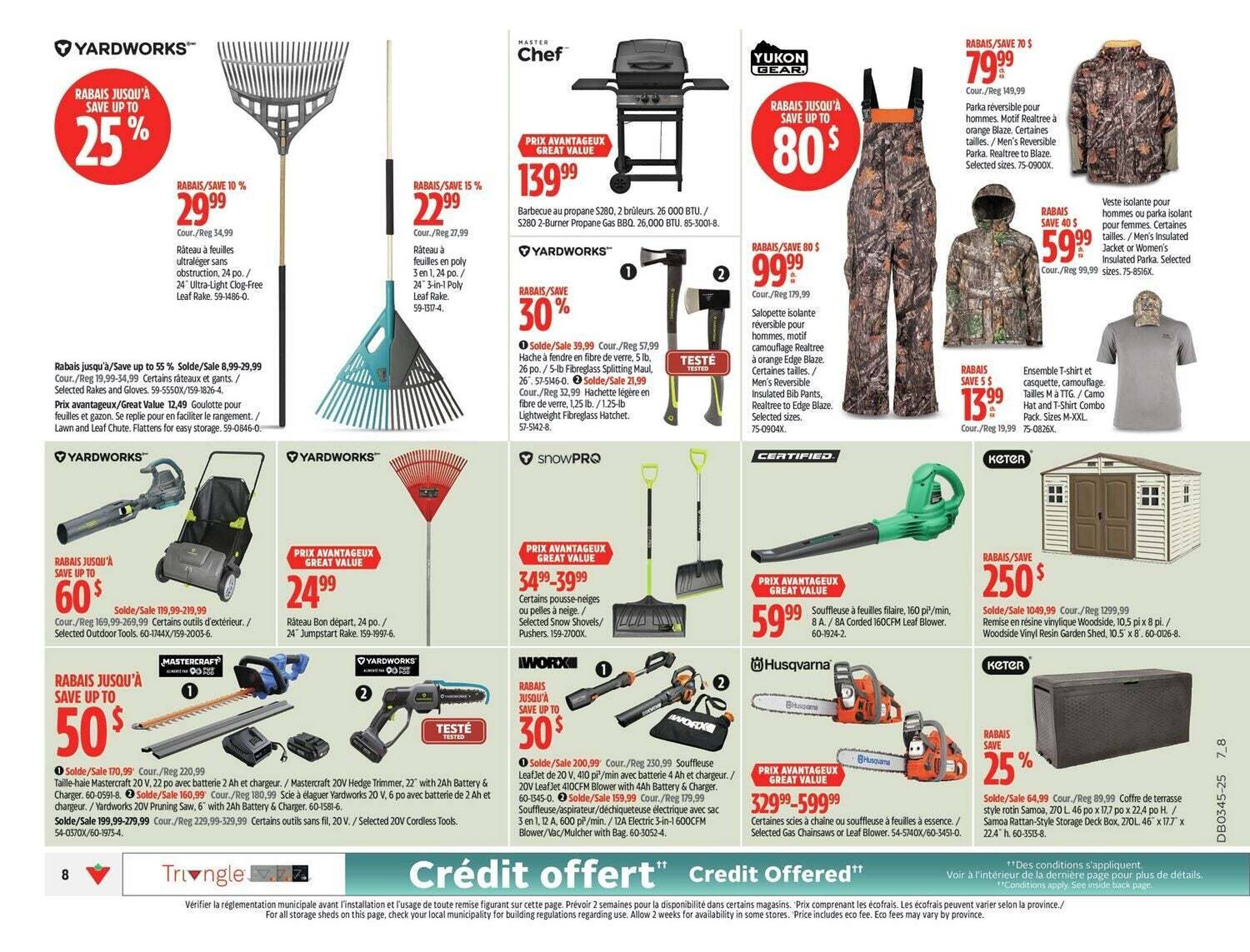 Canadian Tire flyer