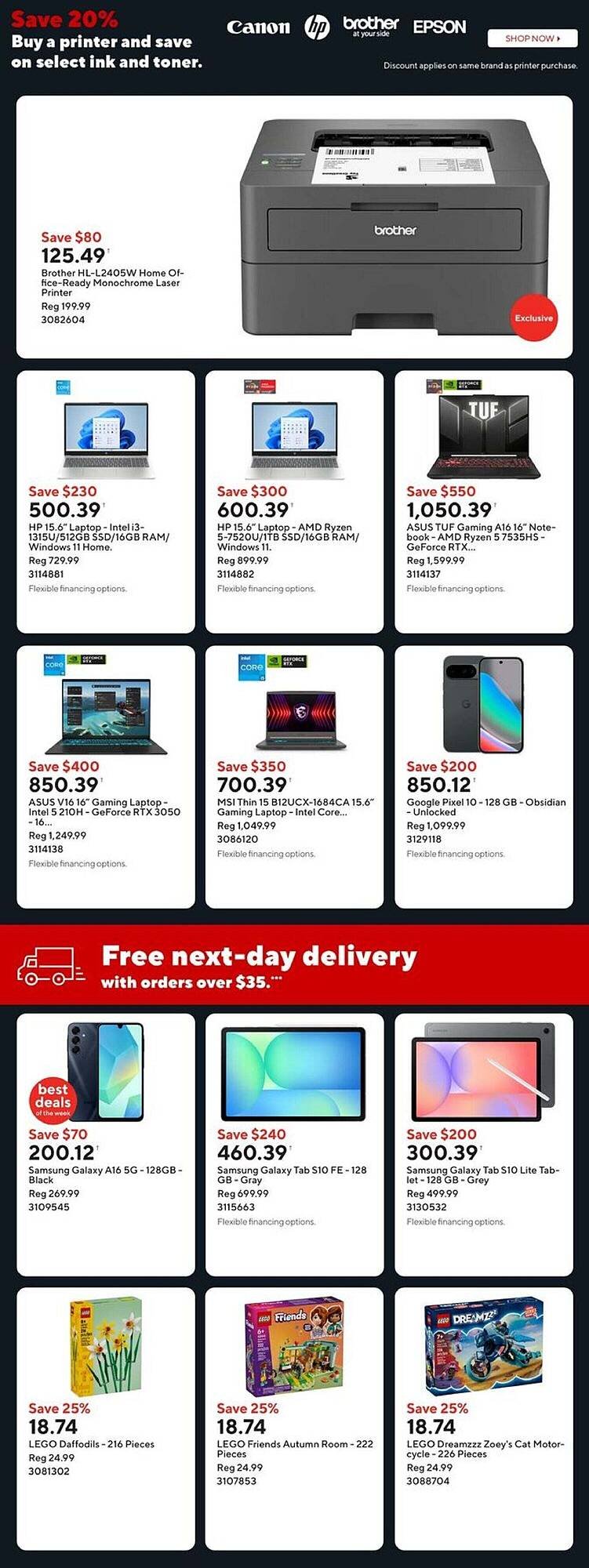 Staples flyer (2025-11-21 - 2025-11-28) | 2