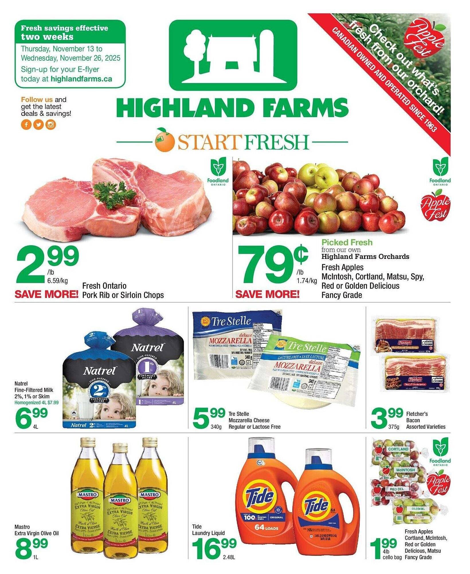 Highland Farms flyer (2025-11-13 - 2025-11-27) | 1