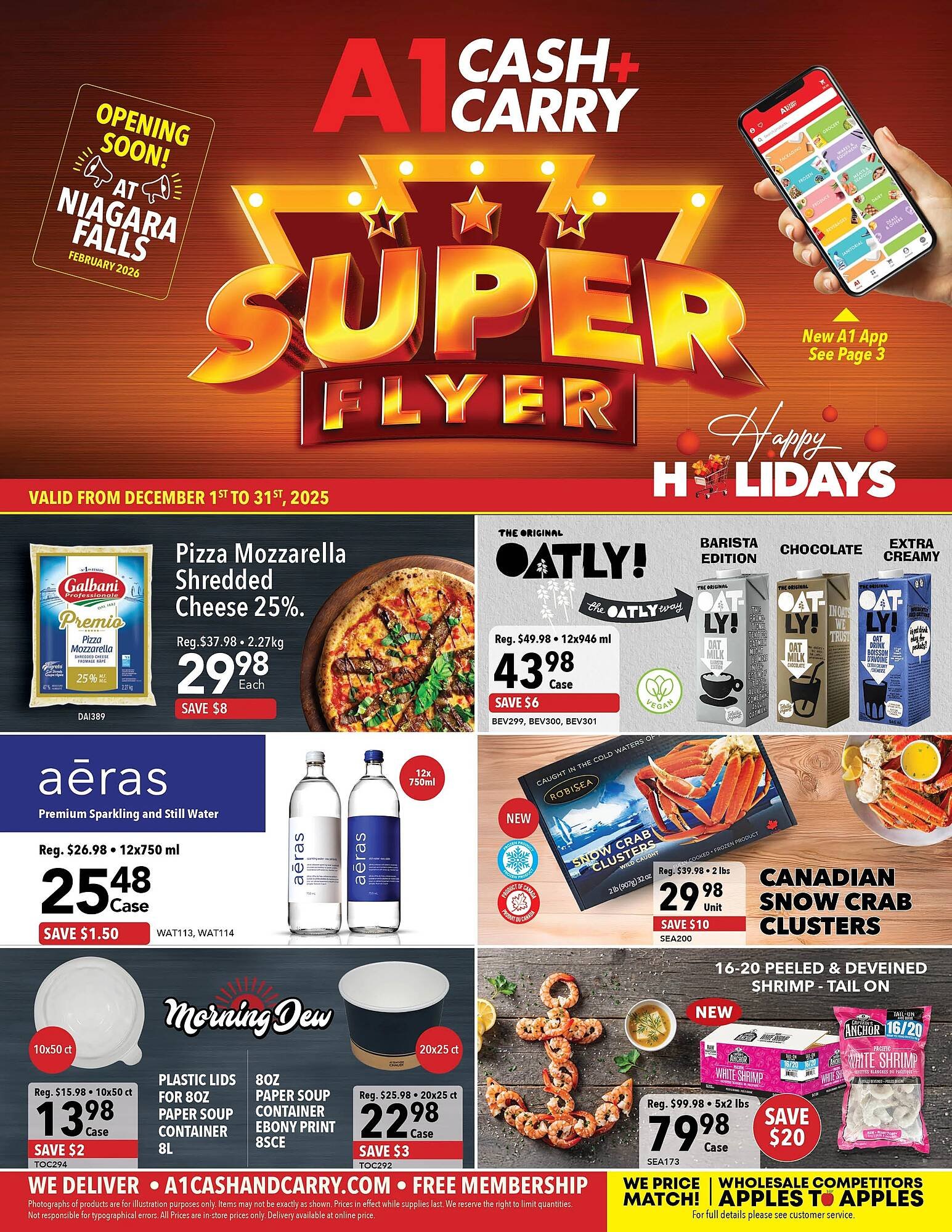 A1 Cash And Carry flyer