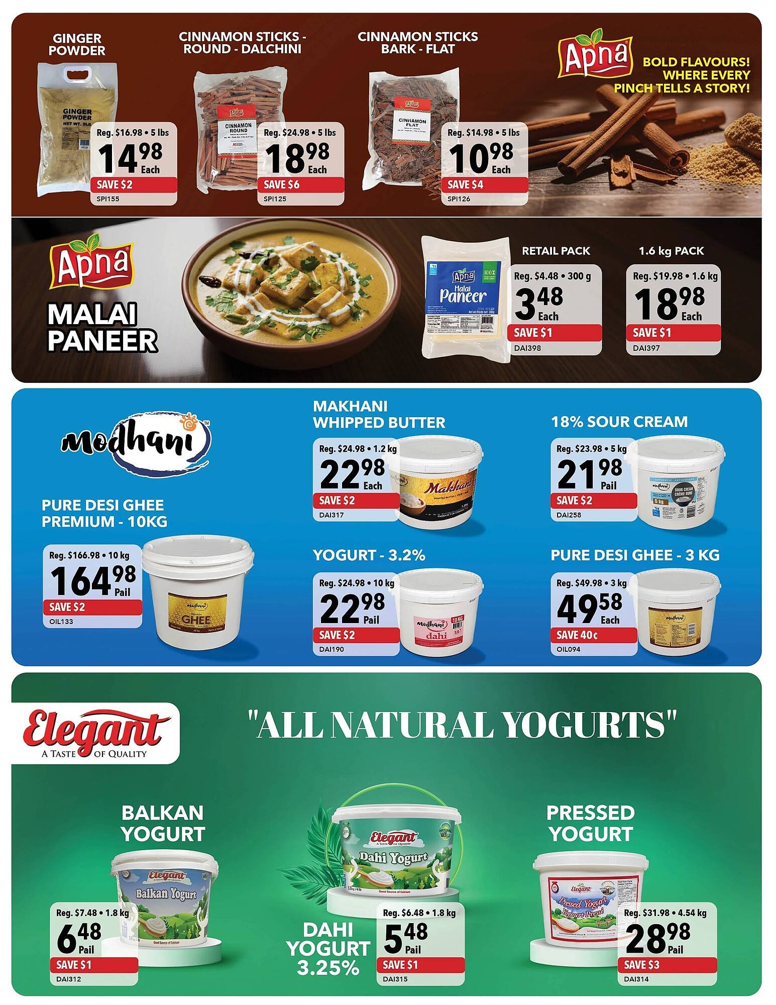 A1 Cash And Carry flyer