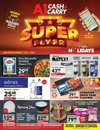 A1 Cash And Carry flyer