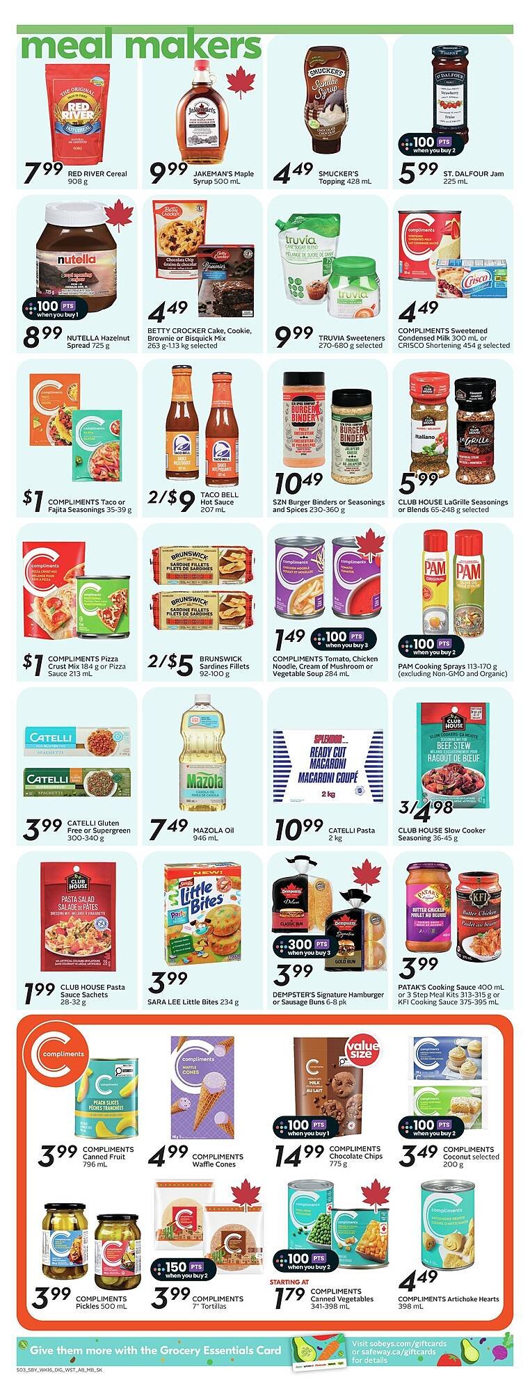Safeway flyer