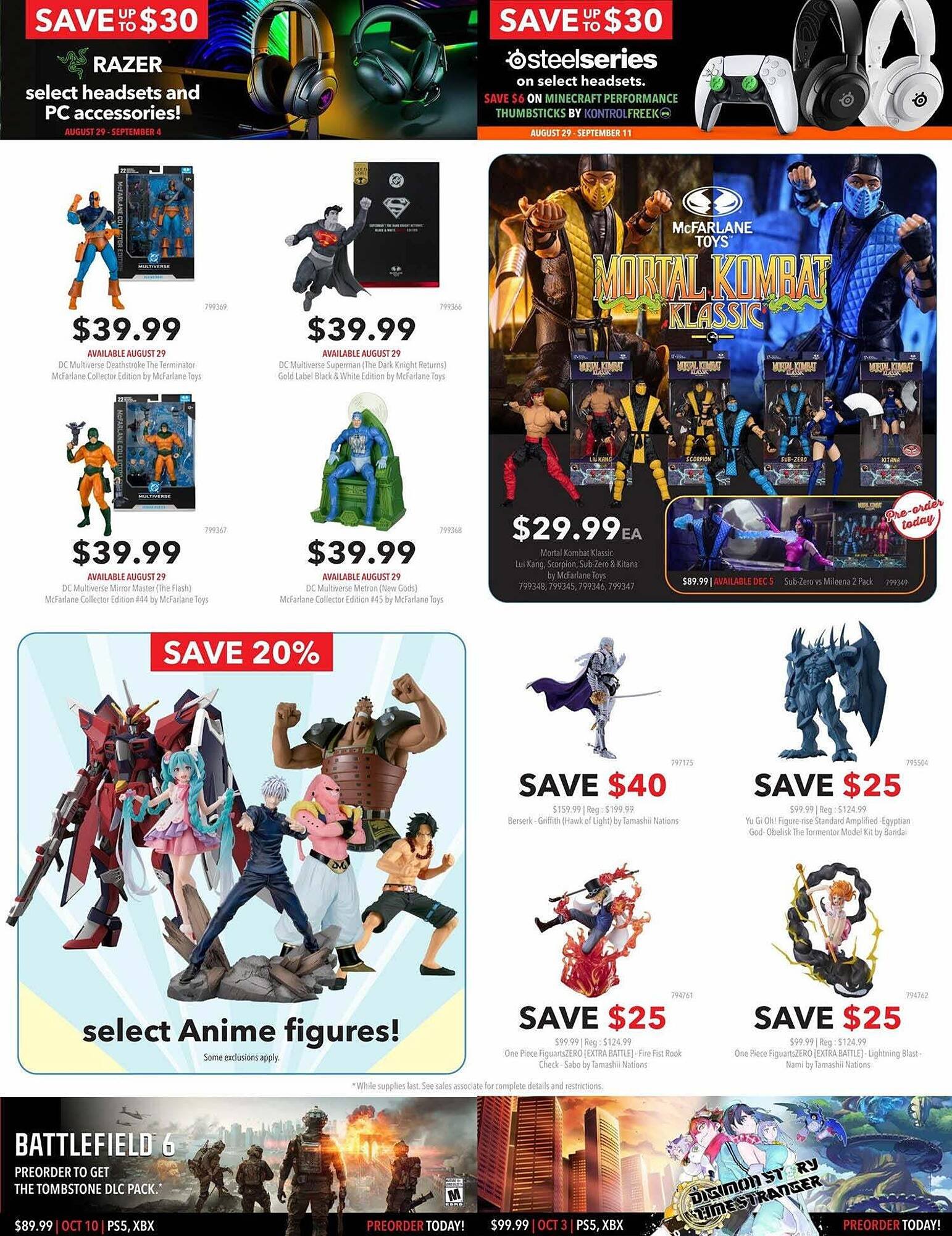 GameStop flyer