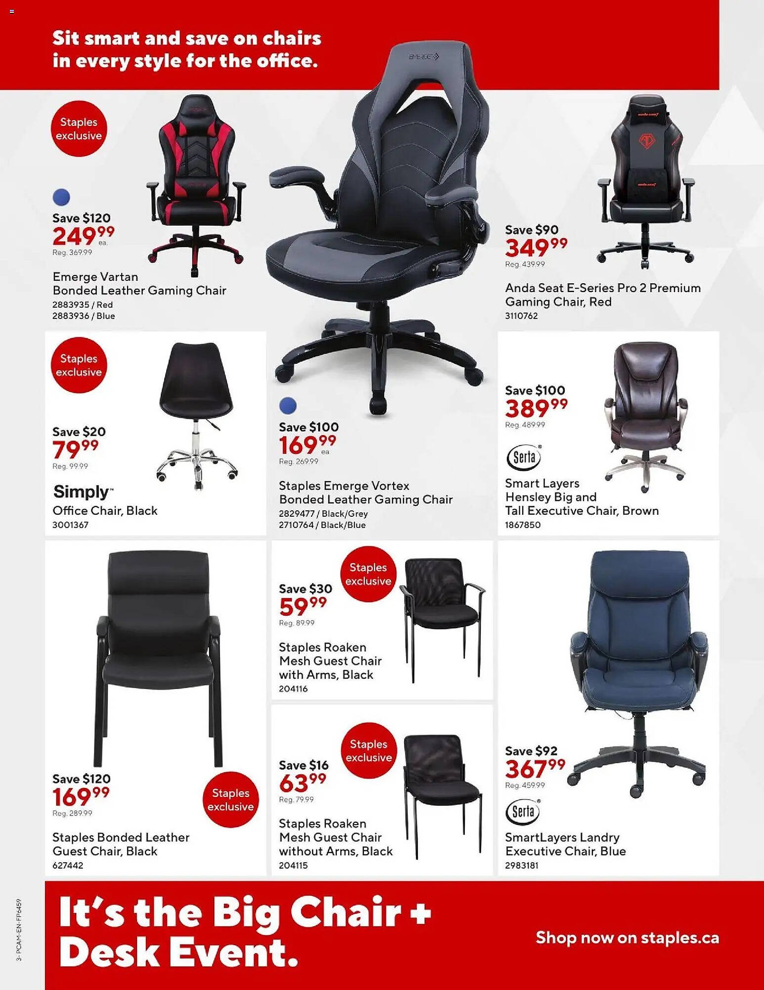 Staples flyer