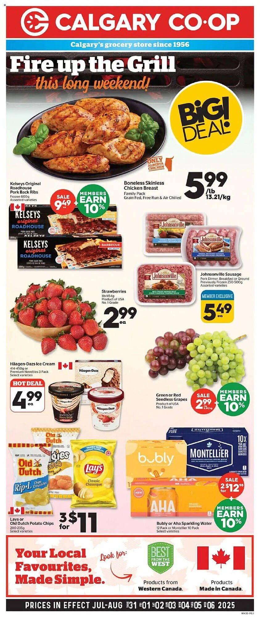 Calgary Co-op flyer (2025-07-31 - 2025-08-07) | 1