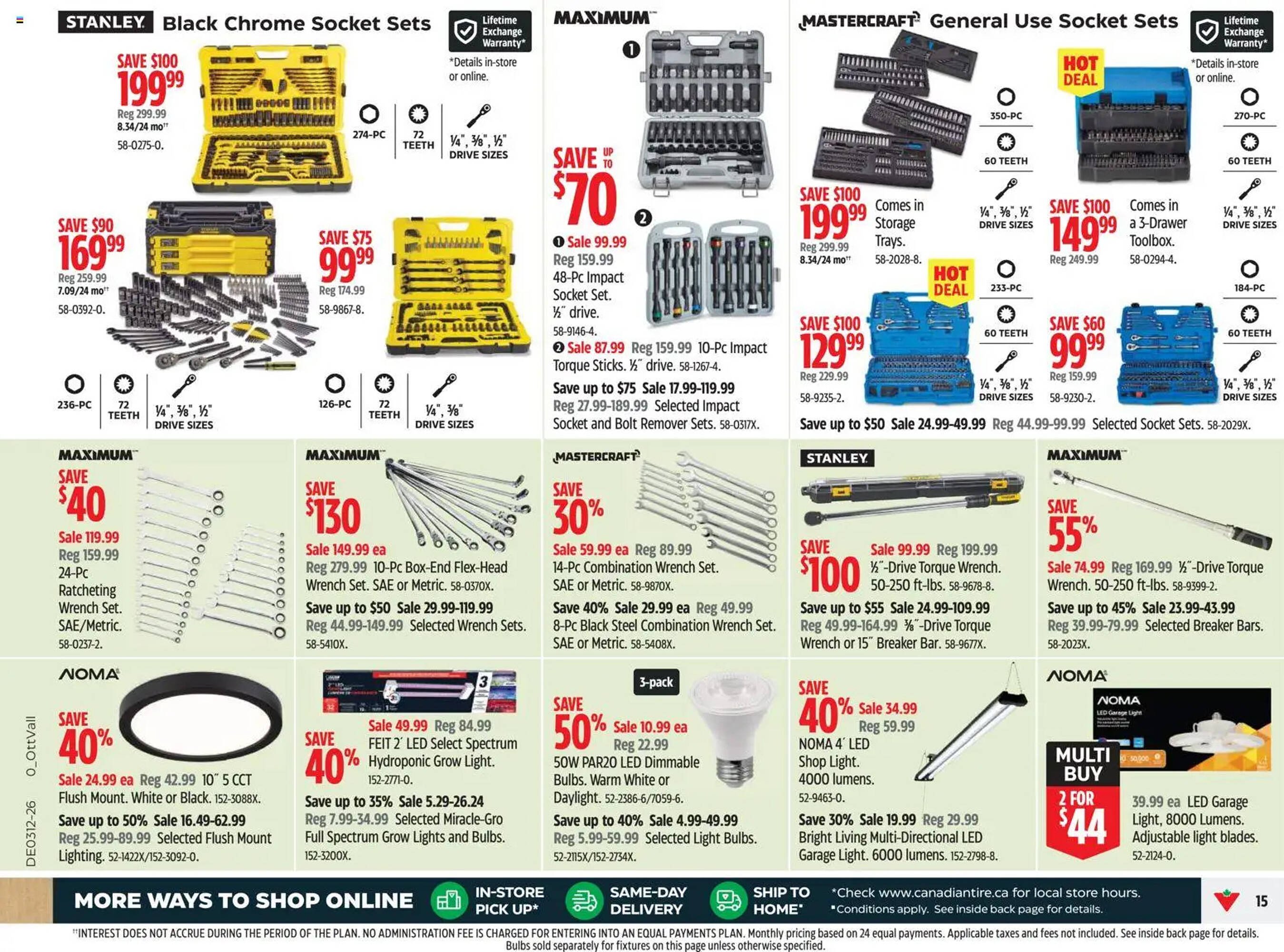 Canadian Tire flyer (2026-03-19 - 2026-03-25) | 15