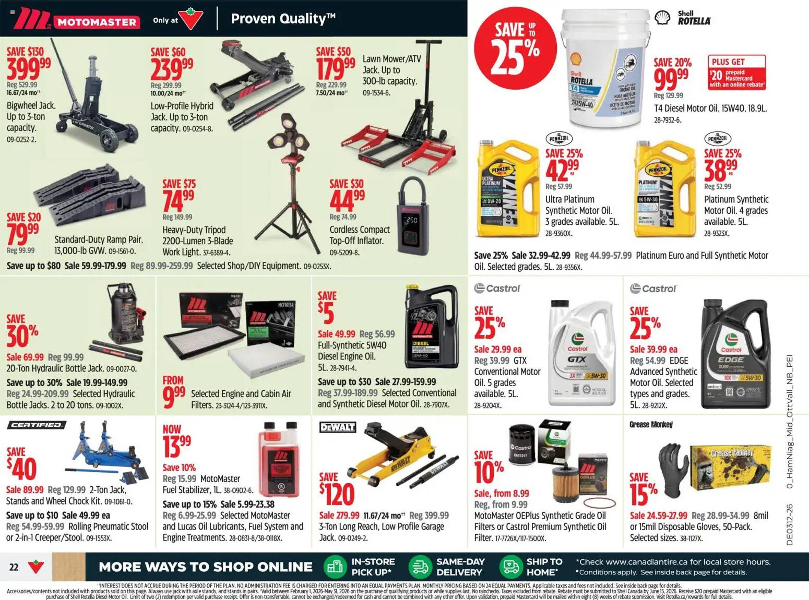 Canadian Tire flyer (2026-03-19 - 2026-03-25) | 22