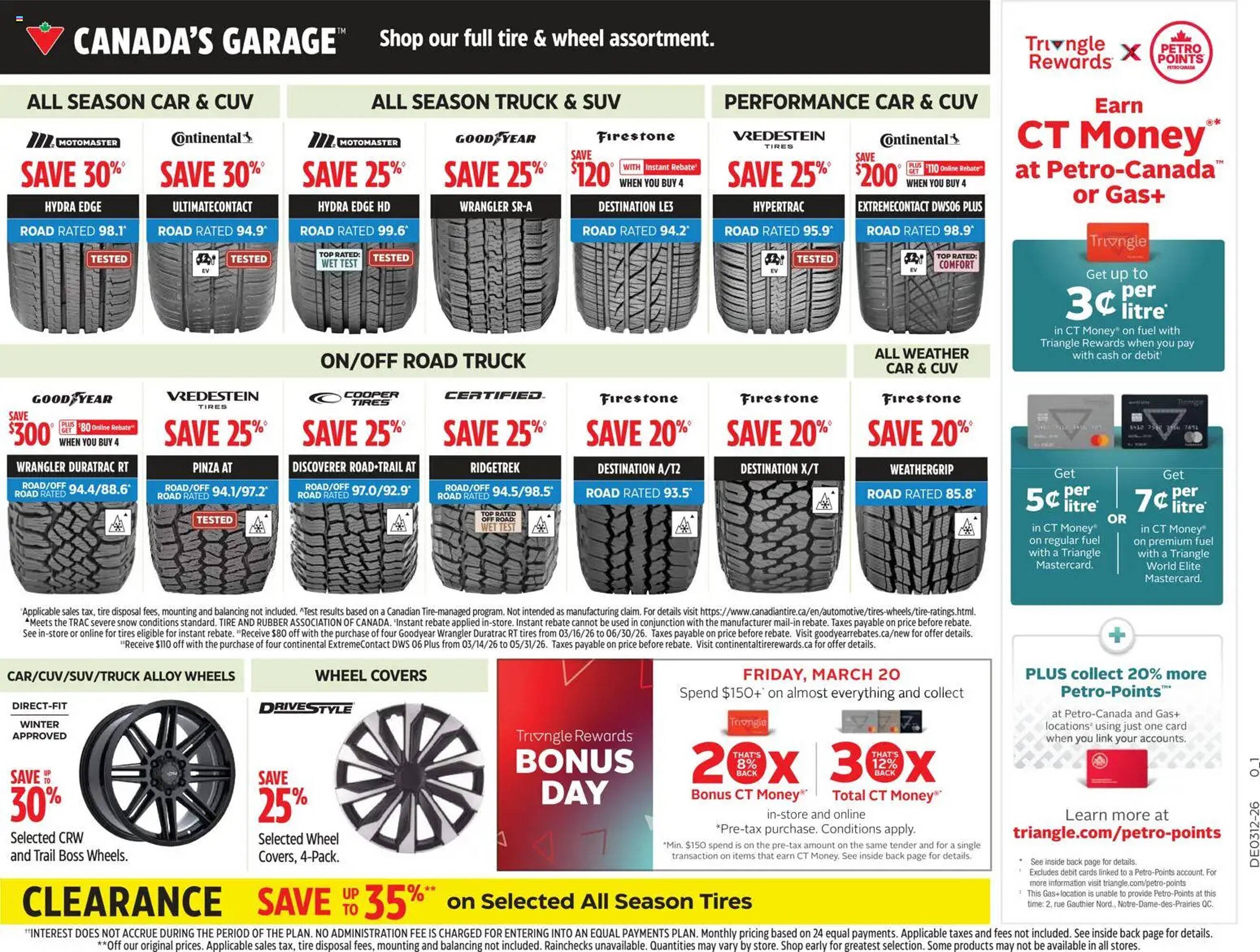 Canadian Tire flyer (2026-03-19 - 2026-03-25) | 24