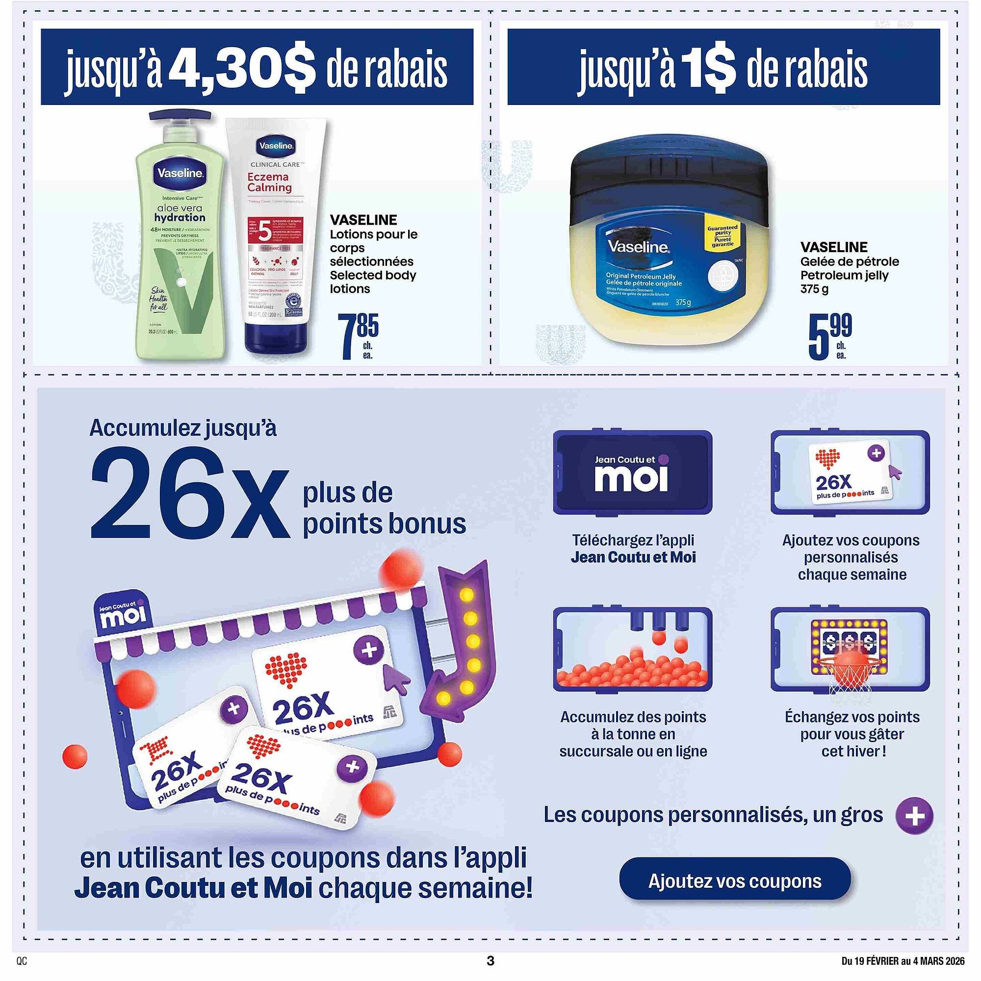 Jean Coutu flyer